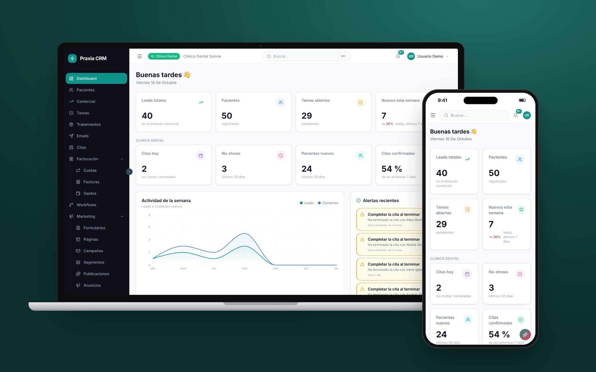 Praxia CRM